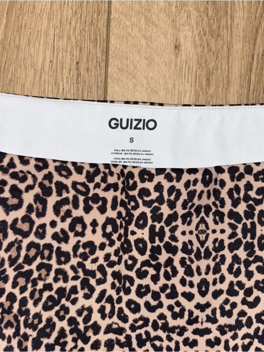 Danielle Guizio | Micro Mini Stretch Skirt in Leopard - Picture 3 of 4